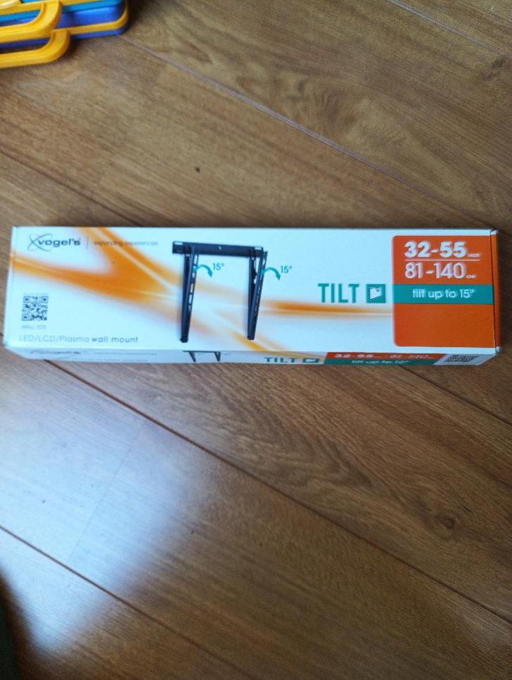 Vogel 1215 Kantelbare beugel voor (O)LED en plasma-TVs., TV, Hi-fi & Vidéo, Support de télévision, Comme neuf, Enlèvement