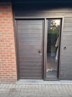 Voordeur in hout, Ophalen, Gebruikt, 120 cm of meer, Buitendeur