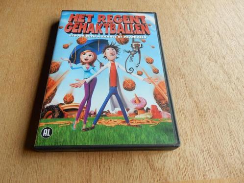 nr.753 - Dvd: het regent gehaktballen - tekenfilm, Cd's en Dvd's, Dvd's | Tekenfilms en Animatie, Zo goed als nieuw, Amerikaans