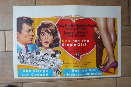 filmaffiche Natalie Wood Sex And The Single Girl filmposter, Verzamelen, Posters, Zo goed als nieuw, Film en Tv, A1 t/m A3, Rechthoekig Liggend