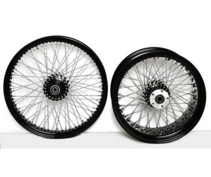 Jante à 2 rayons, moteur incluant Harley Davidson 20” + 18”, Motos, Pièces | Harley-Davidson, Neuf, Enlèvement ou Envoi