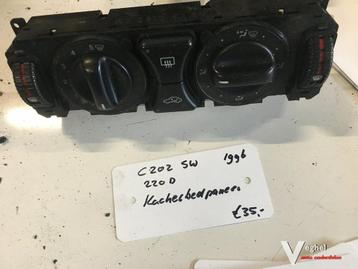 Mercedes C202 stationwagen 220D 1996 Kachelbedieningspaneel beschikbaar voor biedingen