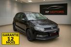 VOLKSWAGEN POLO 1.4 FSI /AUTOMATiQUE– FULL BLACK/GARANTIE 12, Auto's, Volkswagen, Stof, Zwart, Bedrijf, Polo