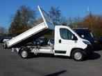 Peugeot Boxer 2.2hdi 38000km Benne kipper (17500Netto+Btw/Tv, Auto's, Stof, Gebruikt, 4 cilinders, Wit