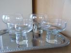4 verres vintage années 70  - Ht : 8,5 cm et 10 cm =, Ophalen