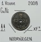 Noorwegen 1 Krone 2008     (921), Ophalen of Verzenden, Overige landen, Losse munt