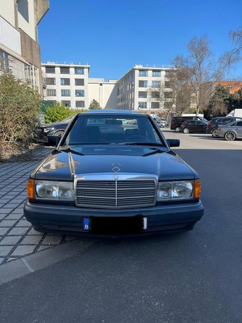 Mercedes 190D 2.5, Auto's, Oldtimers, Particulier, Open dak, Mercedes-Benz, Diesel, 5 deurs, Zwart, Ophalen