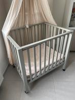 Park ocean pericles grijze taupe-matraswielen 75 x 95 cm, Kinderen en Baby's, Babyparken, Ophalen, Zo goed als nieuw, Wieltjes
