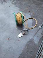 Enrouleur avec tuyau d’arrosage 25 m, Jardin & Terrasse, Enlèvement, Utilisé