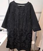 Zwarte feestjurk green ice, Kleding | Dames, Jurken, Ophalen of Verzenden, Zo goed als nieuw, Knielengte