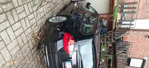 BMW 3-serie toerwagen, Auto diversen, Ongevalwagen, BMW, Automaat, Diesel, Break, Zwart, Ophalen