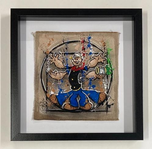 Uniek werk van de kunstenaar Skayzoo, Antiek en Kunst, Kunst | Designobjecten, Ophalen of Verzenden