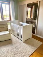 Wit babybed of kinderbed, Kinderen en Baby's, Ophalen, Gebruikt, 140 tot 160 cm, Matras