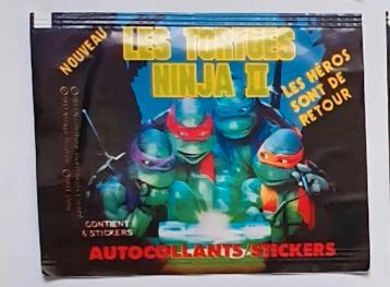 Ninja Turtles Ninja Turtles stickerpakket (1992), Ophalen of Verzenden, Zo goed als nieuw