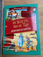 Boek Geronimo Stilton De sleutel van de tijd, Boeken, Kinderboeken | Jeugd | onder 10 jaar, Ophalen of Verzenden, Nieuw