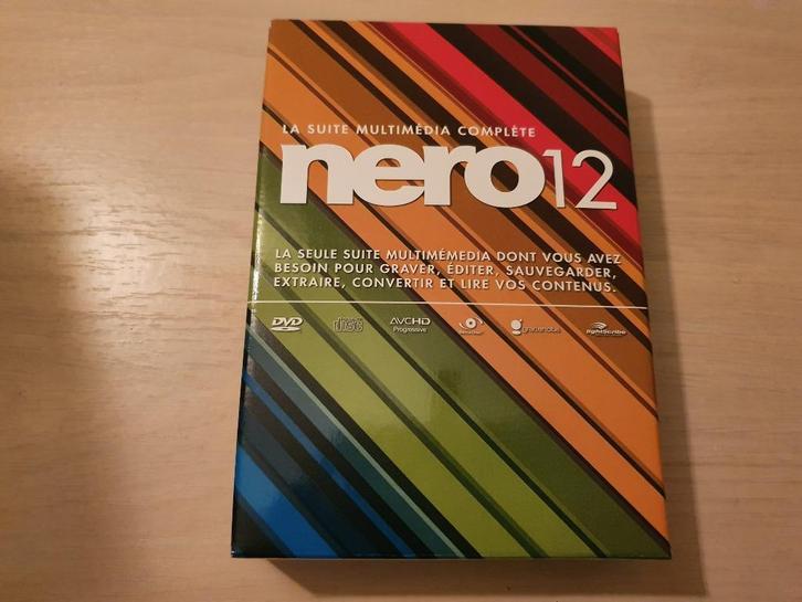 logiciel Nero 12 complet, Informatique & Logiciels, Logiciel d'Édition, Comme neuf, Windows, Autre, Enlèvement ou Envoi