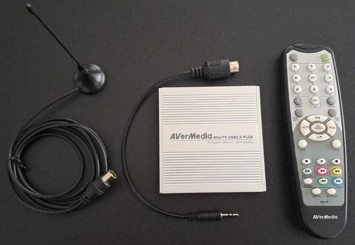 AVerMedia AVerTV USB2.0 PLUS, Informatique & Logiciels, Cartes de capture, Utilisé, Enlèvement ou Envoi