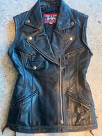 ZINO & JUDY lederen jas zonder mouwen (M), Ophalen of Verzenden, Zo goed als nieuw, Maat 38/40 (M)