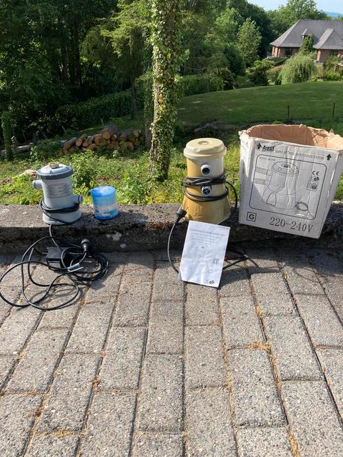 Twee filterpompen voor zwembaden, Tuin en Terras, Zwembaden, Gebruikt, Ophalen of Verzenden