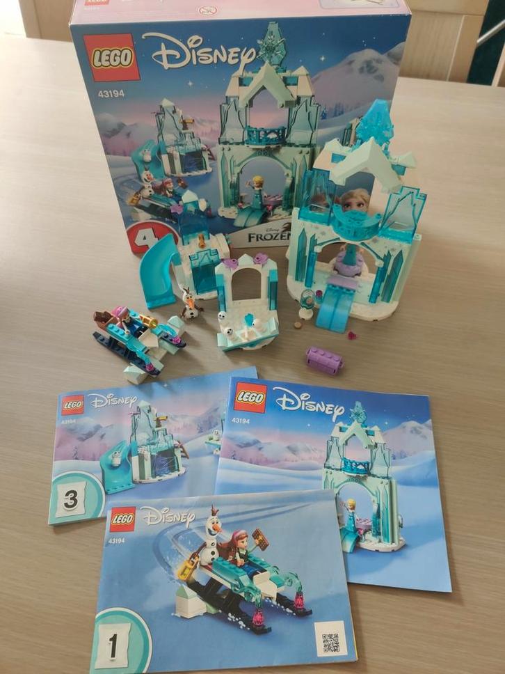 Lego set Disney Frozen 43194, Kinderen en Baby's, Speelgoed | Duplo en Lego, Zo goed als nieuw, Lego, Complete set, Ophalen of Verzenden