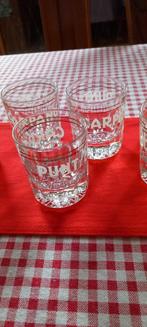 6 verres PUNT et MES CARPANO. Apéritif Portugais, Ophalen of Verzenden, Zo goed als nieuw, Borrel- of Shotglas
