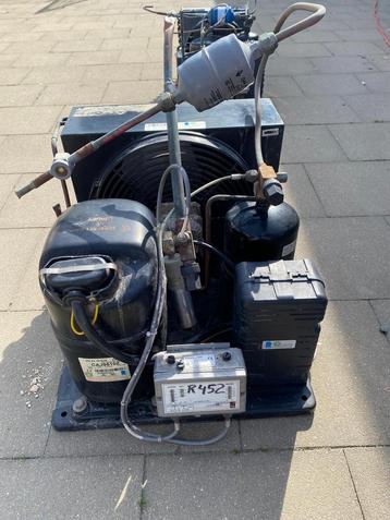Professionele koelcompressorunit met condensor – Tecumseh beschikbaar voor biedingen
