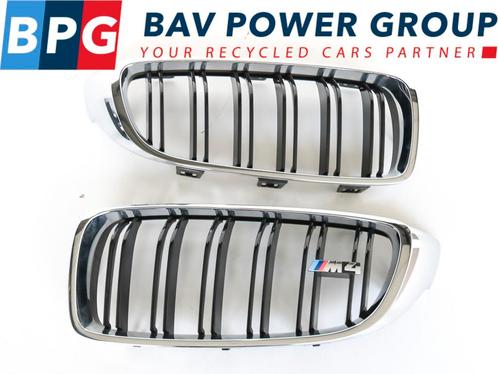 GRILLE SET GRILL F82 M4 BMW 4 serie (F33) (51138054331), Auto-onderdelen, Carrosserie, BMW, Gebruikt