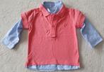 Polo rose avec chemise intégrée -T9-12m- Buissonnière - NEUF, Buissonnière, Enlèvement, Chemise ou Chemisier, Garçon
