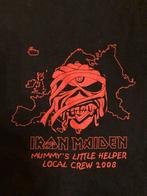 Iron Maiden crew shirt ‘08 XL, Kleding | Heren, T-shirts, Zwart, Maat 56/58 (XL), Ophalen of Verzenden, Gedragen