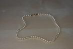 collier de perle blanc, Ophalen of Verzenden, Zo goed als nieuw, Wit