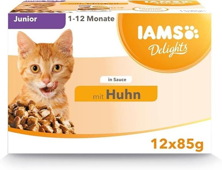 Kitten natvoer voor katten met kip in saus GRATIS LEVERING, Dieren en Toebehoren, Dierenvoeding, Kat, Verzenden