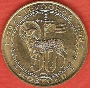 50 Vilvoordse Moeten / munten beschikbaar voor biedingen