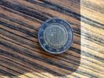 2 euro munt 10 jaar UEM Republique Française, Postzegels en Munten, Ophalen of Verzenden, Frankrijk, 2 euro, Losse munt