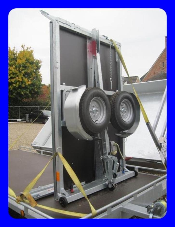 WallTrailer: Opklapbare/inklapbare aanhangwagen, Auto diversen, Aanhangers en Bagagewagens, Nieuw, Ophalen