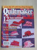 516 - Quiltmaker July/August '04 No. 98, Boeken, Hobby en Vrije tijd, Verzenden, Diverse auteurs, Zo goed als nieuw, Borduren en Naaien