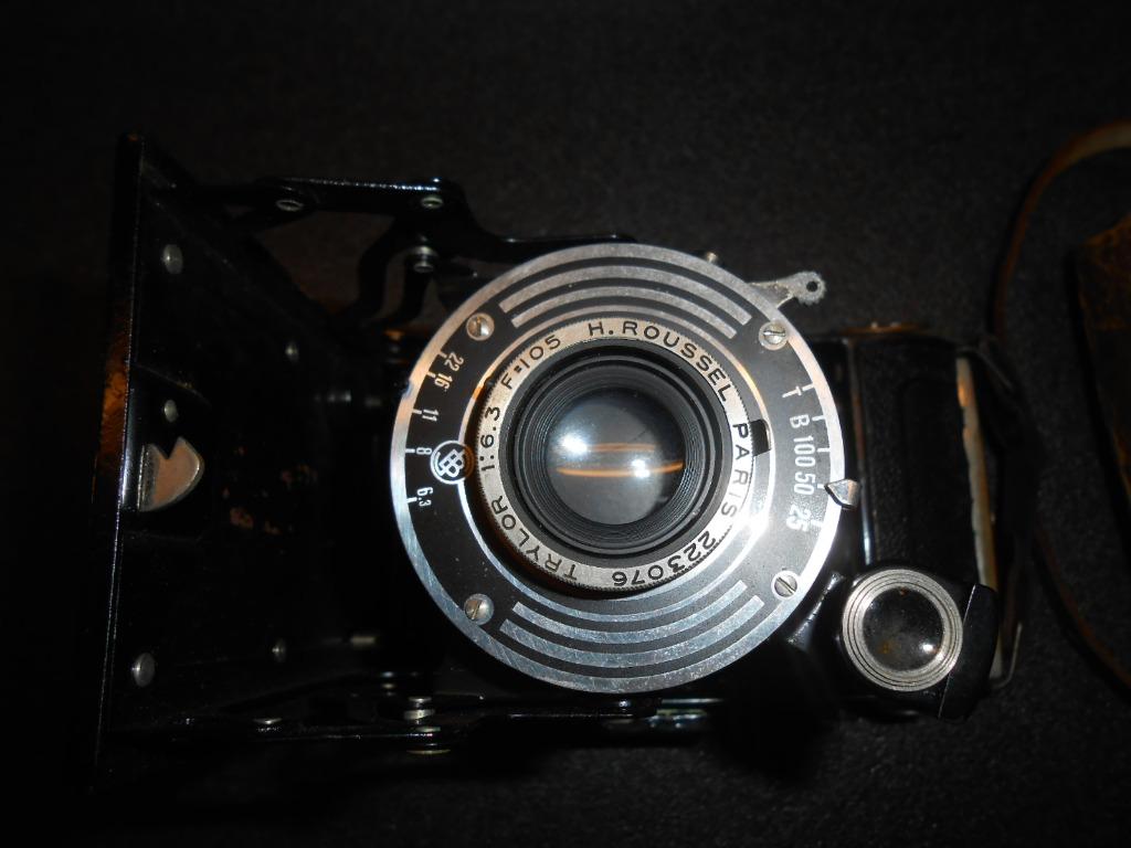 Appareil Photo Pliant Ralix Avec Objectif Roussel Trylor 4.5/105mm - Occasion