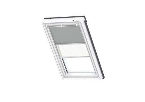 Velux verduisterend rolgordijn plus plissé handbediend, Maison & Meubles, Ameublement | Rideaux & Stores à lamelles, Gris, Enlèvement