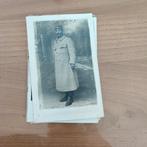 Militair fotokaart lange jas, Ophalen of Verzenden