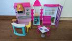 Opvouwbaar Barbiehuis, Kinderen en Baby's, Ophalen, Zo goed als nieuw, Poppenhuis