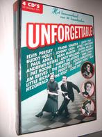 Muziek uit de Jaren 50 - Boek + 24 cd's Unforgettable, Ophalen of Verzenden, Zo goed als nieuw, Rock-'n-Roll
