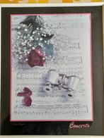 Mooie poster in kader, Ophalen, Zo goed als nieuw