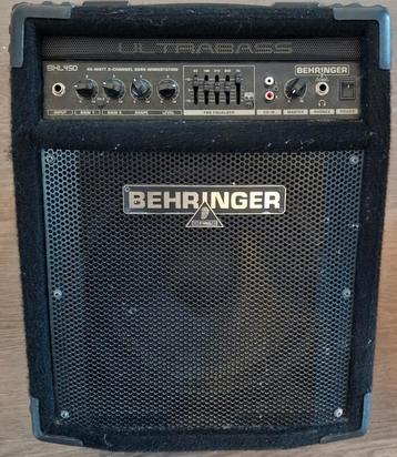 Behringer BXL450 Ultrabass Bass Amp, Enlèvement ou Envoi, Comme neuf