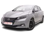 NISSAN Leaf 40 kWh N-Connecta + New Model + 360 Cam + GPS +, Auto's, Nissan, Te koop, Zilver of Grijs, Bedrijf, Stadsauto
