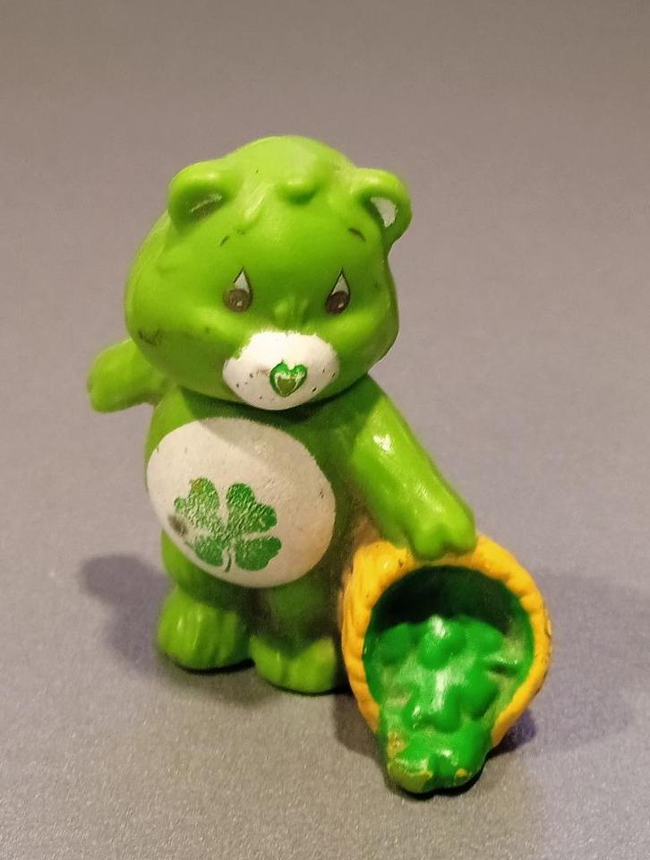 Vintage Figurine Bisounours - Touchanceux/Gros Chanceux 1983, Collections, Jouets, Utilisé, Enlèvement ou Envoi