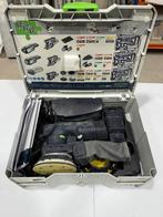 Festool ETSC 125 Li 3,1-Plus – 2 accu’s + lader, Doe-het-zelf en Bouw, Gereedschap | Schuurmachines, Ophalen, Gebruikt, Excentrische schuurmachine