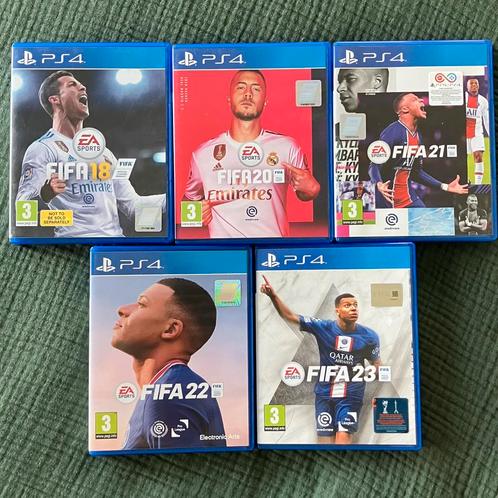 FIFA 18/20/21/22 nieuwstaat!, Games en Spelcomputers, Games | Sony PlayStation 4, Zo goed als nieuw, Sport, 3 spelers of meer