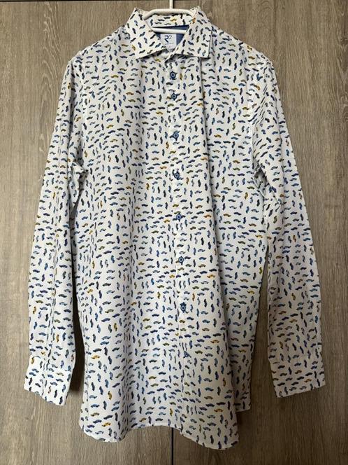 Herenhemd wit/wagen R2 (maat 43), Kleding | Heren, Overhemden, Gedragen, Halswijdte 43/44 (XL), Wit, Ophalen of Verzenden