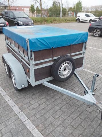 Gegalvaniseerde aanhangwagen, Ophalen, Zo goed als nieuw