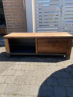 Tv meubel en salon tafel Henders&Hazel, Ophalen, Gebruikt, 100 tot 150 cm, Teakhout