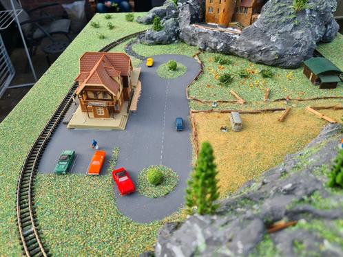 Modelbaan Minitrix chemin de fer miniature Minitrix, Hobby en Vrije tijd, Modeltreinen | N-Spoor, Zo goed als nieuw, Ophalen of Verzenden